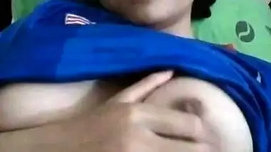 Beautiful Desi Girl Playing With Boobs
