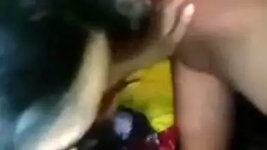 Eye-candy Desi Bhabi shows XXX parts and gives a blowjob on camera