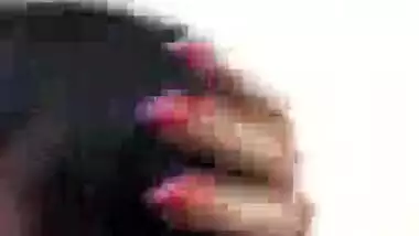 Cute girl’s cute boob sucking video for the first time