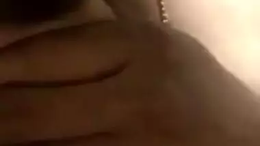 Desi lady has sexy nipples that she can reach with tongue in XXX video