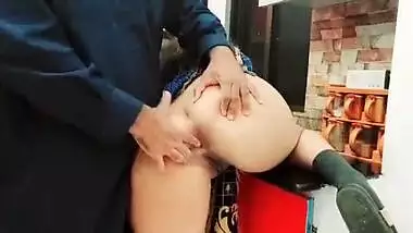 My Wife,s Sister Stays At Our Home I Got A Chance To Fuck Her in Kitchen