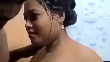 Wife wet boob sucking and sex in bathroom with her