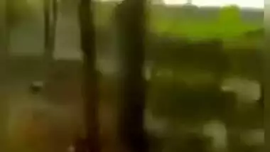 Lover couple was doing Mangal in the jungle, village people caught both of them