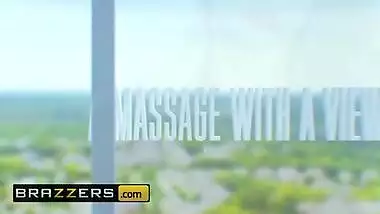 BRAZZERS - Big tit Madison Ivy is not satisfied by massage she wants cock