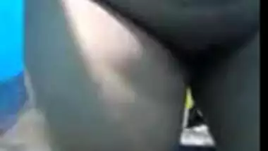 Busty Desi wife poses naked teasing with her XXX curves in MMS video