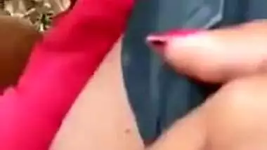 Tribal village gal with big tits fucks Desi dude in outdoor XXX porn