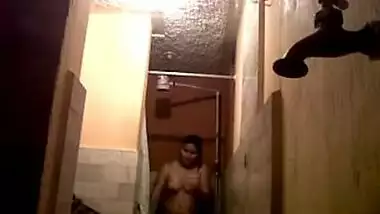 Indian wife showing big tits ass cheeks and...