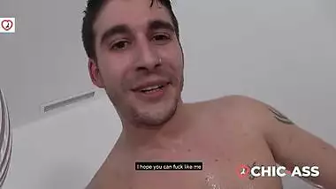 Crazy: ONS with gorgeous blonde spanish CHICK (Spanish Porn)! CHIC-ASS