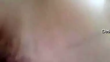 Self-isolated lover is lucky to see Desi girl's tits thanks to video call