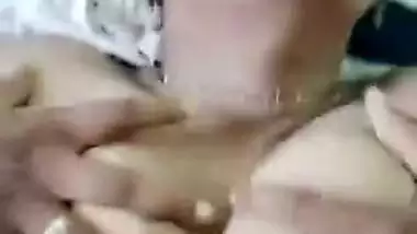 Bouncing boobs Tamil aunty hard fucking with young boy