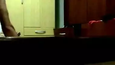 Hidden XXX cam records passionate home sex of college Desi couple MMS