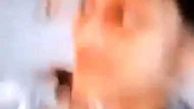 Indian college girl boob show selfie viral MMS