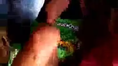 Desi whore drilled outdoors by a group of boyz MMS episode