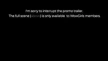 WOWGIRLS EXCLUSIVE Eva Elfie and Nata Ocean in a breathtaking sex seducing shy guy into a threesome