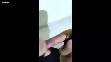 Indian desi wife blowjob and cum eating