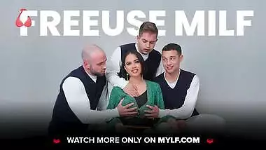 Mylf - Gorgeous Redhead Milf Dani Jensen Rides Stepdaughters BF's Cock Behind Her Back Full Video