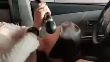 Hitachi Masturbation in Public I Cum After Men Watch & Touch My Pussy Tits