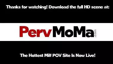 India Summer riding her milf pussy on top of step sons big throbbing cock!