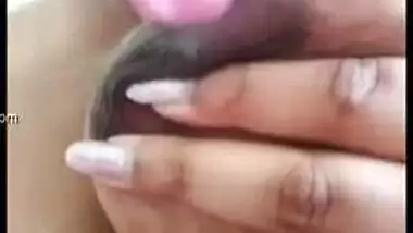 Young Desi woman sfully plays with naked XXX tits for subscribers