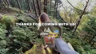 Big Boobs Hiker gets Creampie Pussy on Mushroom Mountain - Molly Pills - POV 4K