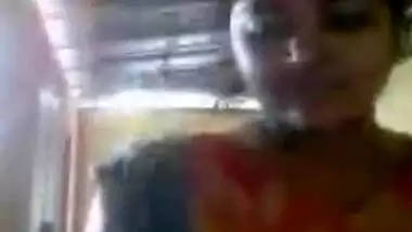 Today Exclusive- Cute Desi Girl Showing Her Big Boobs And Pussy Fingerring On Video Call