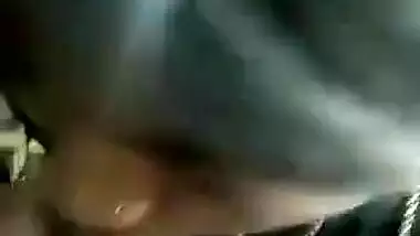 South girl giving blowjob in a marrige