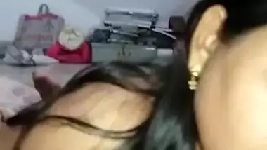 Innocent Looking Desi Bhabi Blowjob