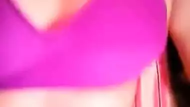 Indian mom shows off sex-shaped tits right next to sleeping stepson