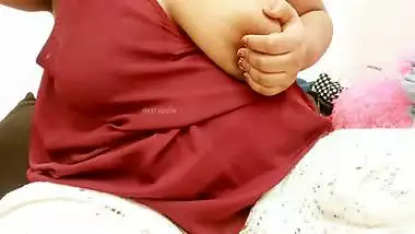 Indian teacher showing big boobs