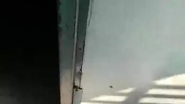 Desi Bhabhi Pees In The Train Toilet