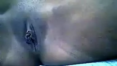 Brother and sister playing naked