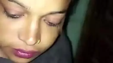 Village lady shows her naked boobs and butt for cash