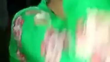 Sex lover films Indian whore with naked XXX tits before she gets dressed
