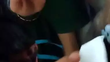 Bangladeshi Hijabi wife giving blowjob on cam