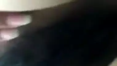 Indian flashes her XXX nipples and unshaved slit to online sex friend
