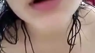 Young Desi babe is proud of juicy XXX melons that she likes to expose