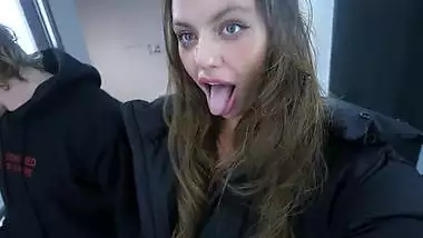 HE DELETED MY THROAT! extreme sloppy deepthroat, fuck with cum on face