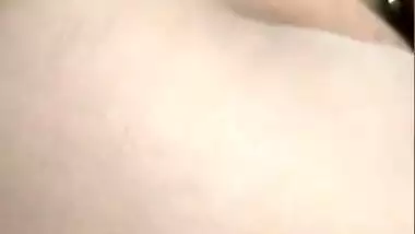 Married Desi XXX wife gets her bald pussy fingered by her husband MMS