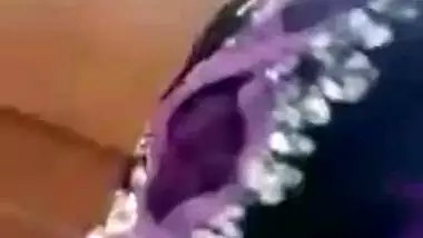 Homemade XXX clip of amateur Randi model who poses on Desi man's cam