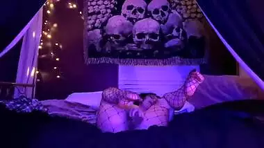 BigTittyGothEgg jiggling and playing with my wet pussy