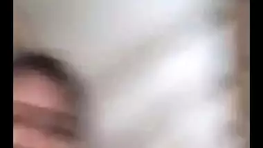 Cute Indian village wife nude show on video call