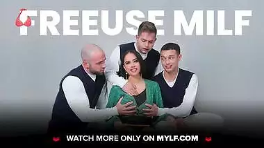 Mylf - Big Assed Ivy Lebelle Sits On Sneaky Young Stud's Face And Makes Him Eat Her Plump Milf Pussy