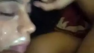 Cute gf shy to Blowjob big cock and cum on face