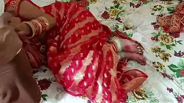Pahli Raat Pati ke sath patni Arrange Marriage Suhagrat Indian Frist Night Homemade Newly Married Couple