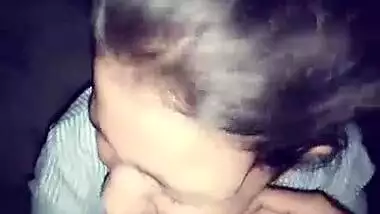 Indian facial cum discharged during night-time on beach