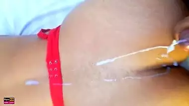 Big Tits Torture with Hot Candle, Fuck Hard, Cum on Ass in Doggy Style