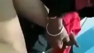 HUGE BOOBS AUNTY LETTING HUBBY PLAY WITH HER