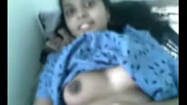 desi man playing with boobs