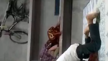 Mature bhabhi pussy fucking by money lender caught on cam