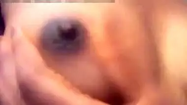 Stud receives sex video from Desi GF who plays with hard XXX nipples